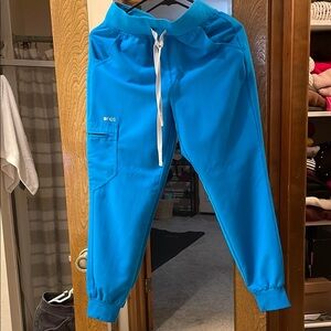 Figs Vibrant Blue Jogger Pants